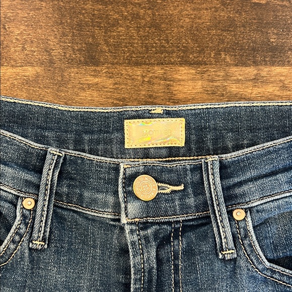 MOTHER The Insider Crop Step Fray - Picture 6 of 8